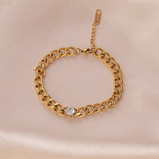 Cuban Link - Chain  Bracelet