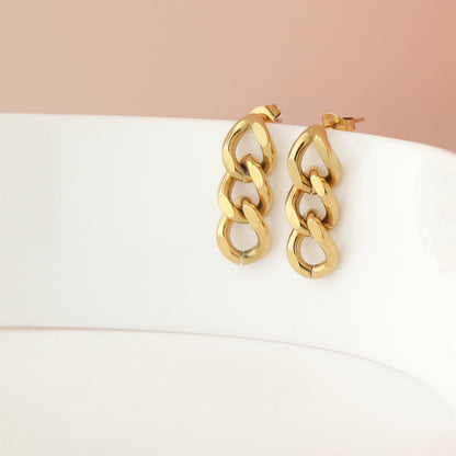 Link Chain Drop Earring