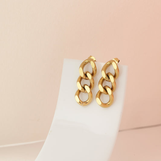 Link Chain Drop Earring