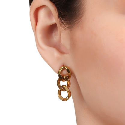 Link Chain Drop Earring