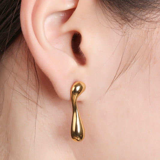 Mismatched Irregular Stud Earring